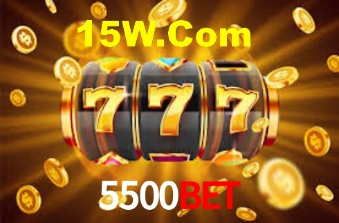 Interface do App 5500Bet